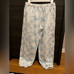 Levis cloud sweatpants XS blue and white